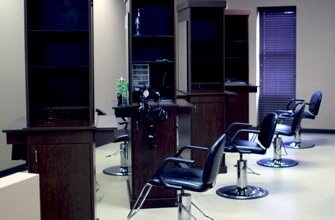 Salon hair stations